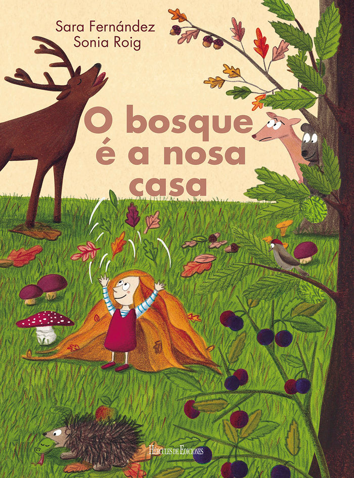 O BOSQUE É A NOSA CASA, de Fernández | portada del libro