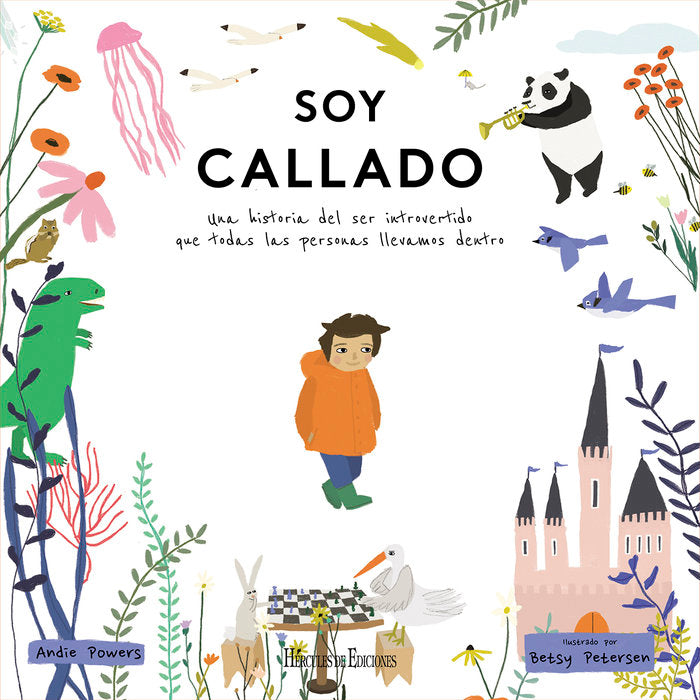 Soy callado, de Powers, Andie | portada del libro