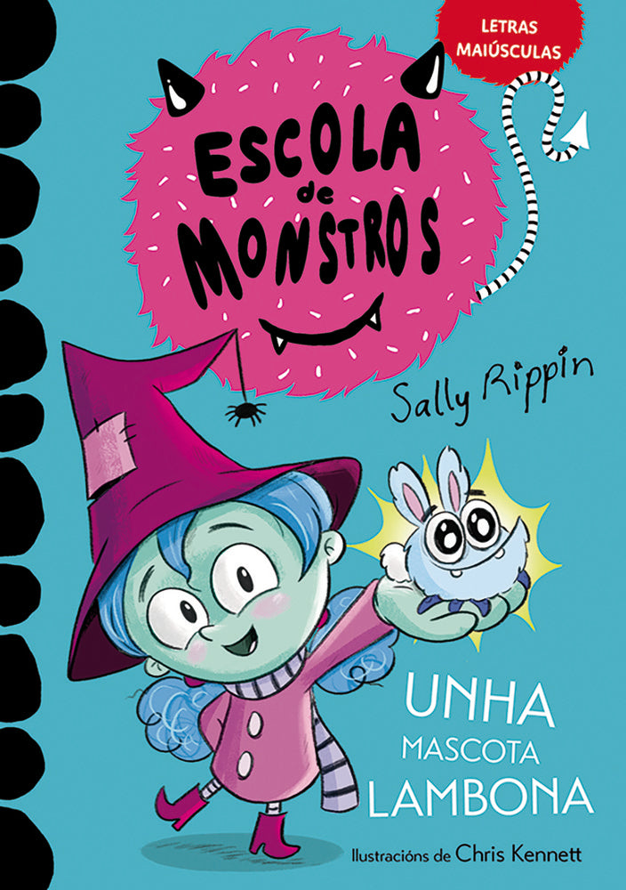 Escola de Monstros 1 Unha mascota lambona, de Rippin | portada del libro