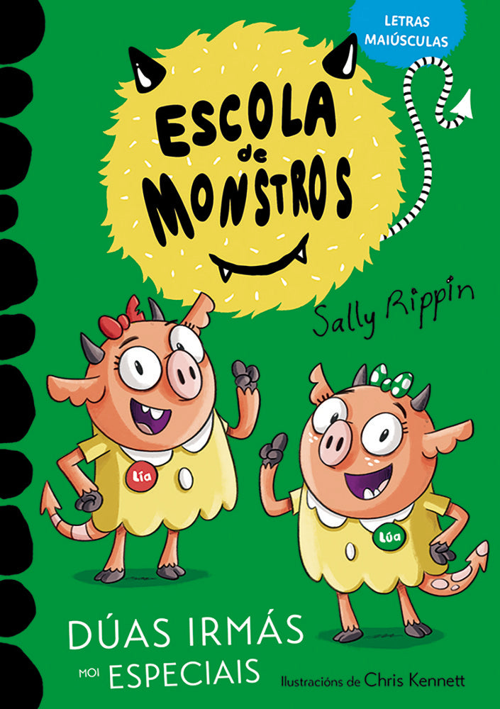 Escola de Monstros 3 Dúas irmás moi especiais, de Rippin, Sally | portada del libro