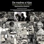 DE MADRES A HIJAS. RECETAS PARA NO OLVIDAR, de ANA CANCELADA | portada del libro