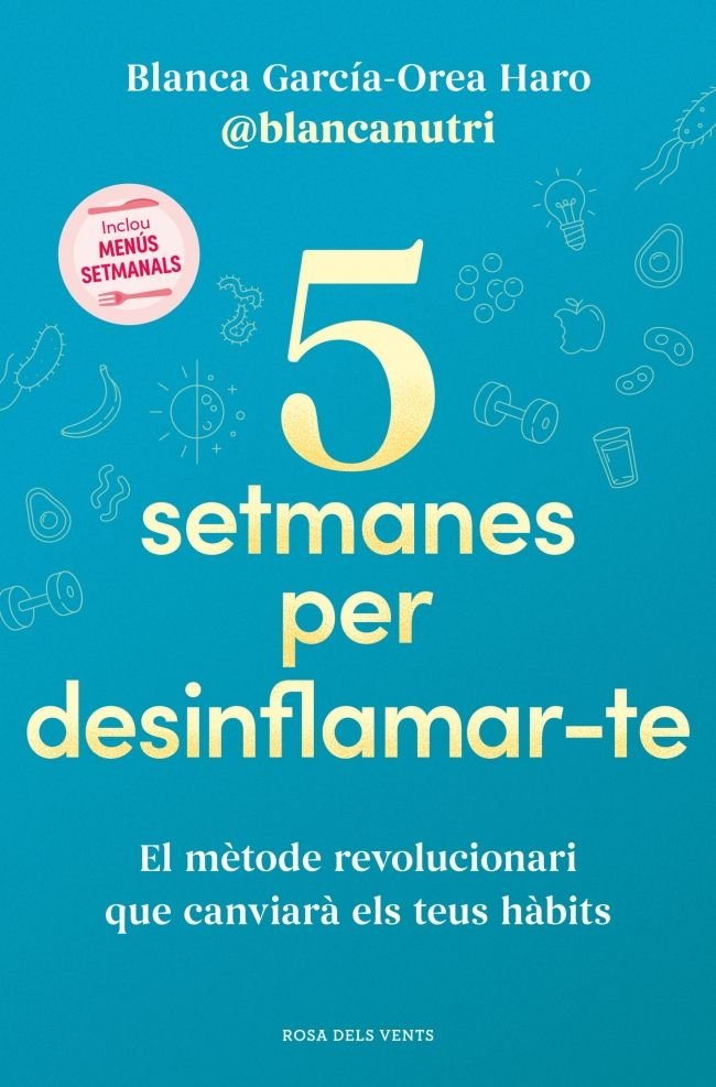 5 SETMANES PER DESINFLAMAR-TE, de GARCIA-OREA HARO (@BLANCANUTRI), BLANCA | portada del libro
