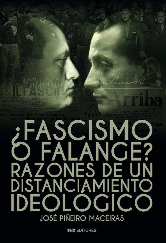 FASCISMO O FALANGE, de PIÑEIRO MACEIRAS, JOSE | portada del libro