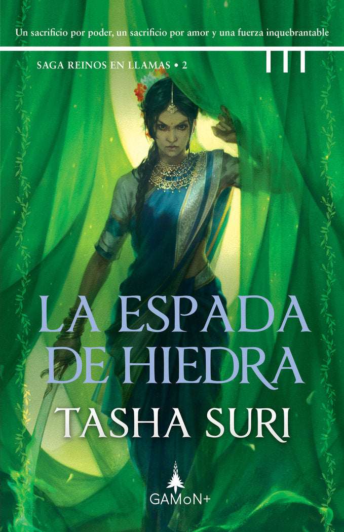 ESPADA DE HIEDRA REINOS EN LLAMAS VOL2, de SURI, TASHA | portada del libro