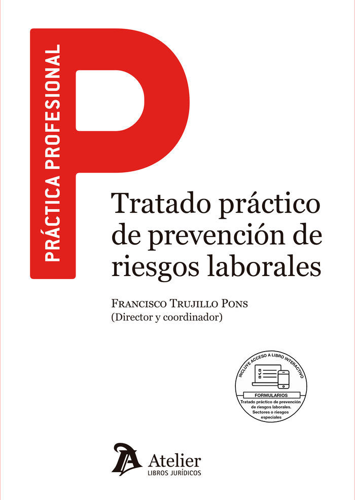 TRATADO PRACTICO DE PREVENCION DE RIESGOS LABORALES, de FRANCISCO TRUJILLO PONS | portada del libro
