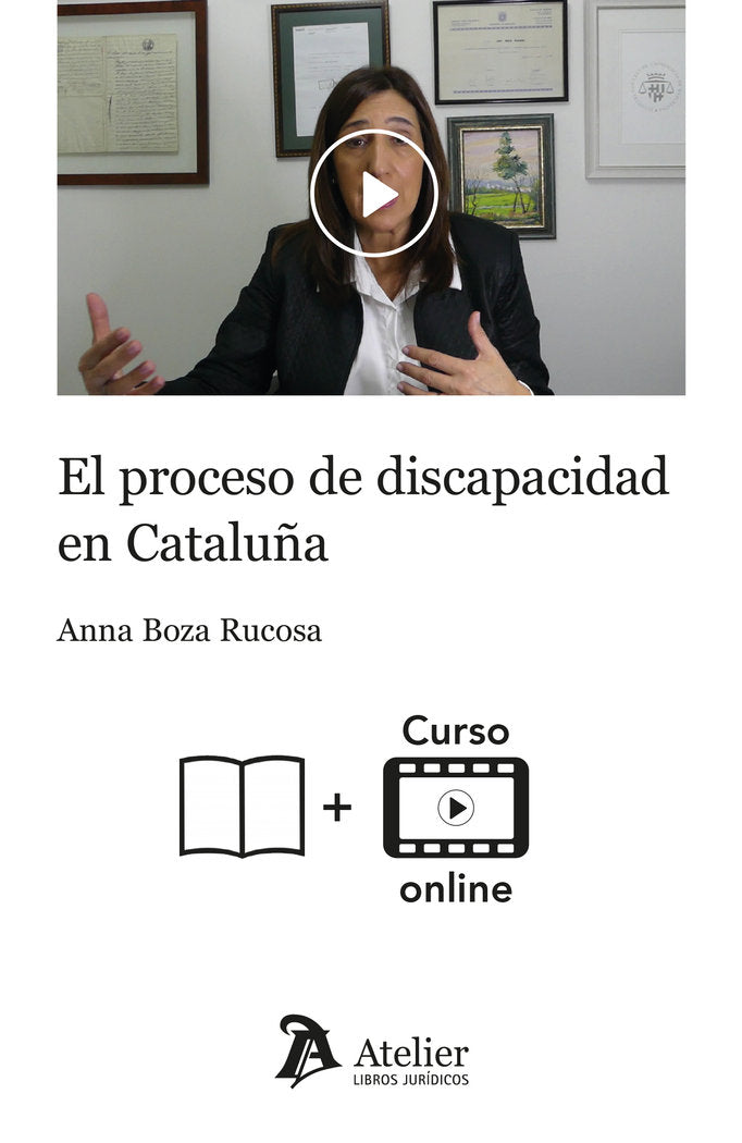 EL PROCESO DE DISCAPACIDAD EN CATALUÑA, de ANNA BOZA RUCOSA | portada del libro