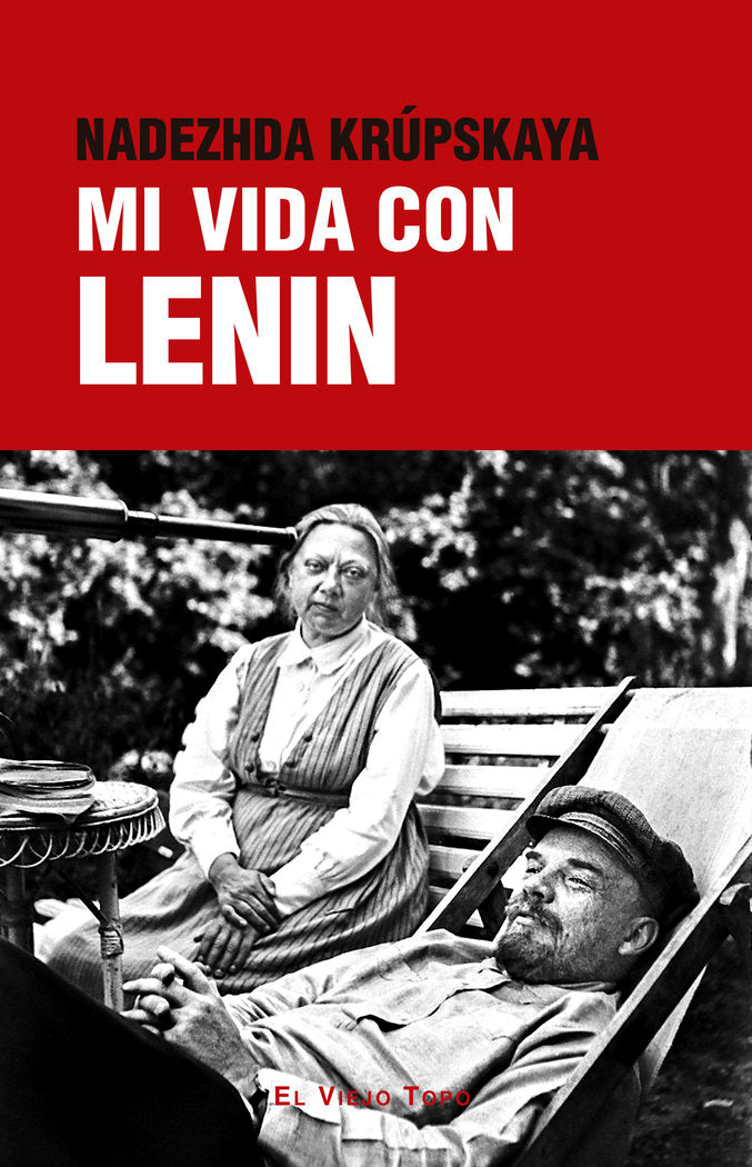 Mi vida con Lenin, de NADEZHDA KRUPSKAYA | portada del libro