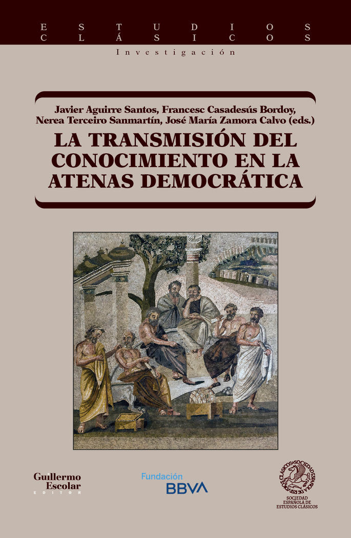 LA TRANSMISION DEL CONOCIMIENTO EN LA ATENAS DEMOCRATICA, de VARIOS AUTORES | portada del libro