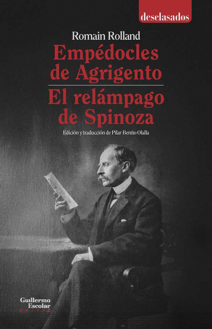 EMPEDOCLES DE AGRIGENTO - EL RELAMPAGO DE SPINOZA, de ROLLAND, ROMAIN | portada del libro