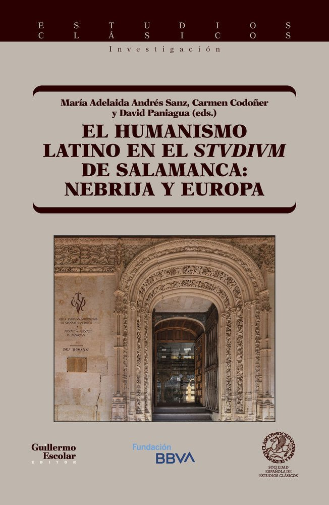 EL HUMANISMO LATINO EN EL STUDIUM DE SALAMANCA: NEBRIJA Y EUROPA | portada del libro