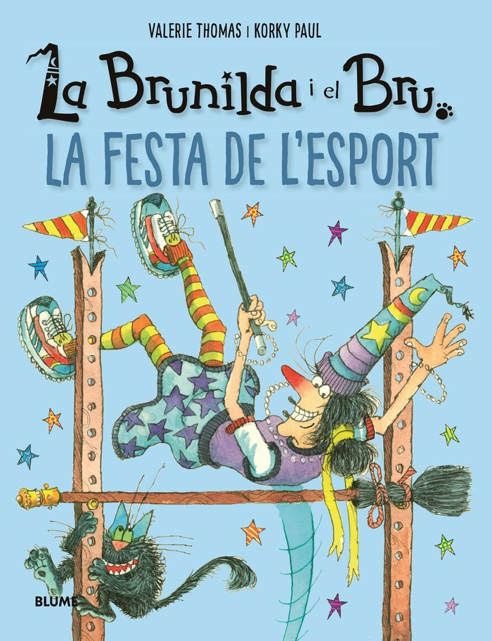 Brunilda i Bru. La festa de l'esport, de THOMAS, VALERIE | portada del libro