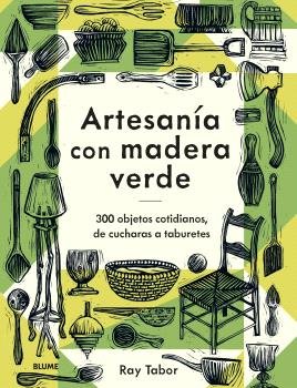 ARTESANIA CON MADERA VERDE, de TABOR,RAY | portada del libro