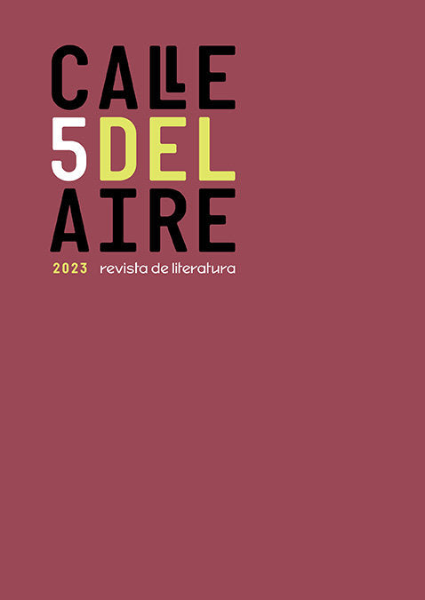 CALLE DEL AIRE. REVISTA DE LITERATURA, 5, de AUTORES - CALLE DEL AIRE 5, VARIOS | portada del libro
