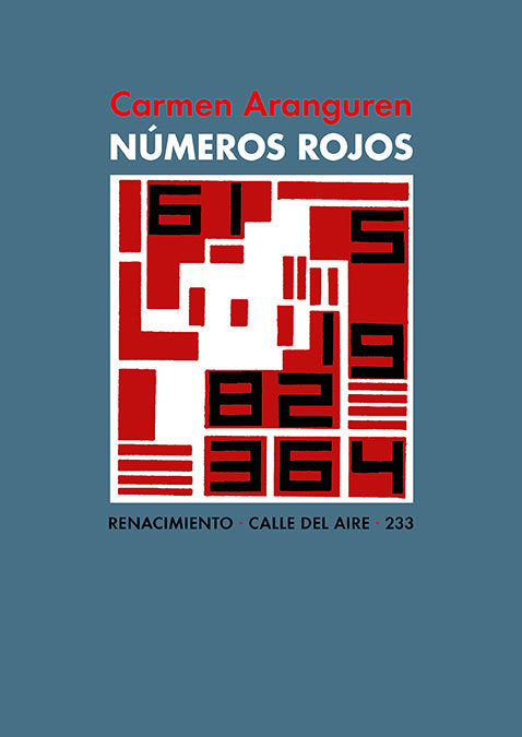 NUMEROS ROJOS, de ARANGUREN, CARMEN | portada del libro