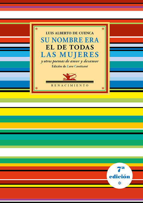 SU NOMBRE ERA EL DE TODAS LAS MUJERES Y OTROS POEMAS DE AMOR, de CUENCA, LUIS ALBERTO DE | portada del libro