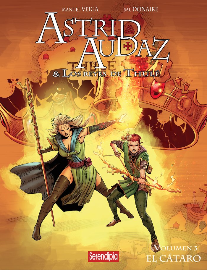 Astrid, Audaz y los reyes de Thule. El Cátaro, de BARSA, TIAGO | portada del libro
