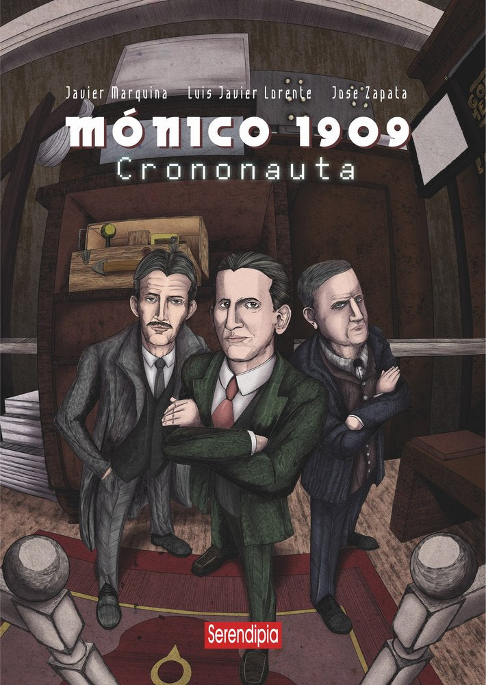 MÓNICO 1909. CRONONAUTA, de LORENTE, LUIS JAVIER | portada del libro
