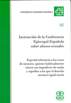 INSTRUCCION SOBRE ABUSOS SEXUXALES, de EDICE | portada del libro