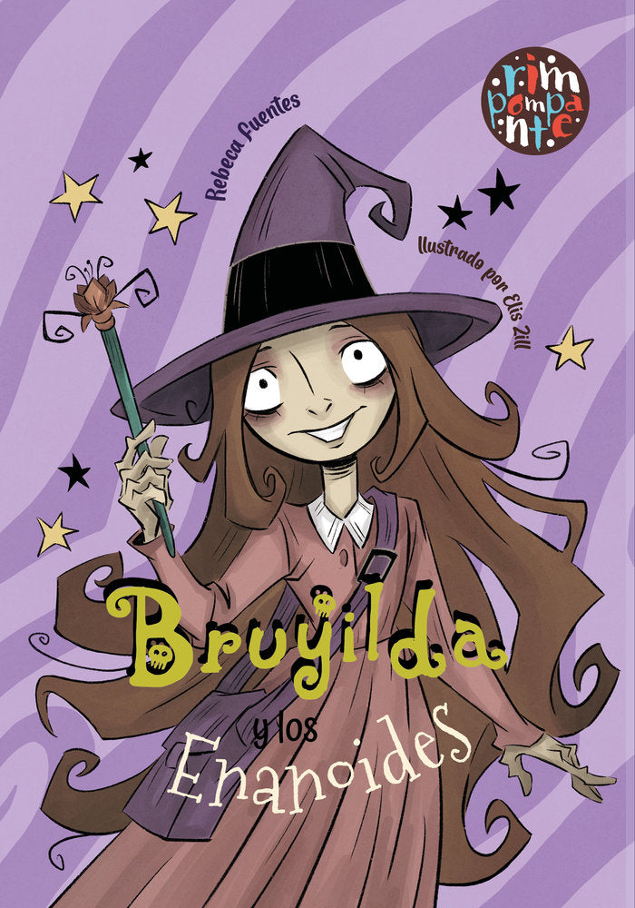 Brujilda y los enanoides, de Fuentes, Rebeca | portada del libro