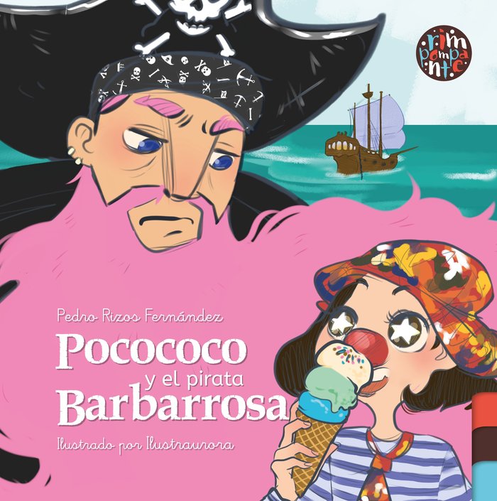 Pocococo y el pirata Barbarrosa, de Rizos Fernández, Pedro | portada del libro