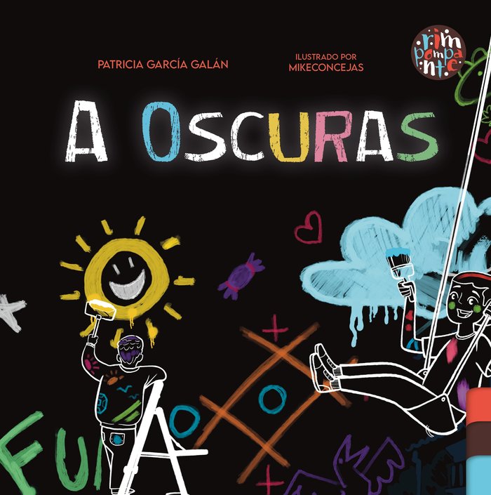 A oscuras, de García Galán, Patricia | portada del libro