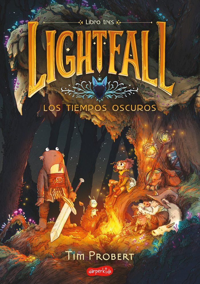 LIGHTFALL 3 LOS TIEMPOS OSCUROS, de PROBERT, TIM | portada del libro
