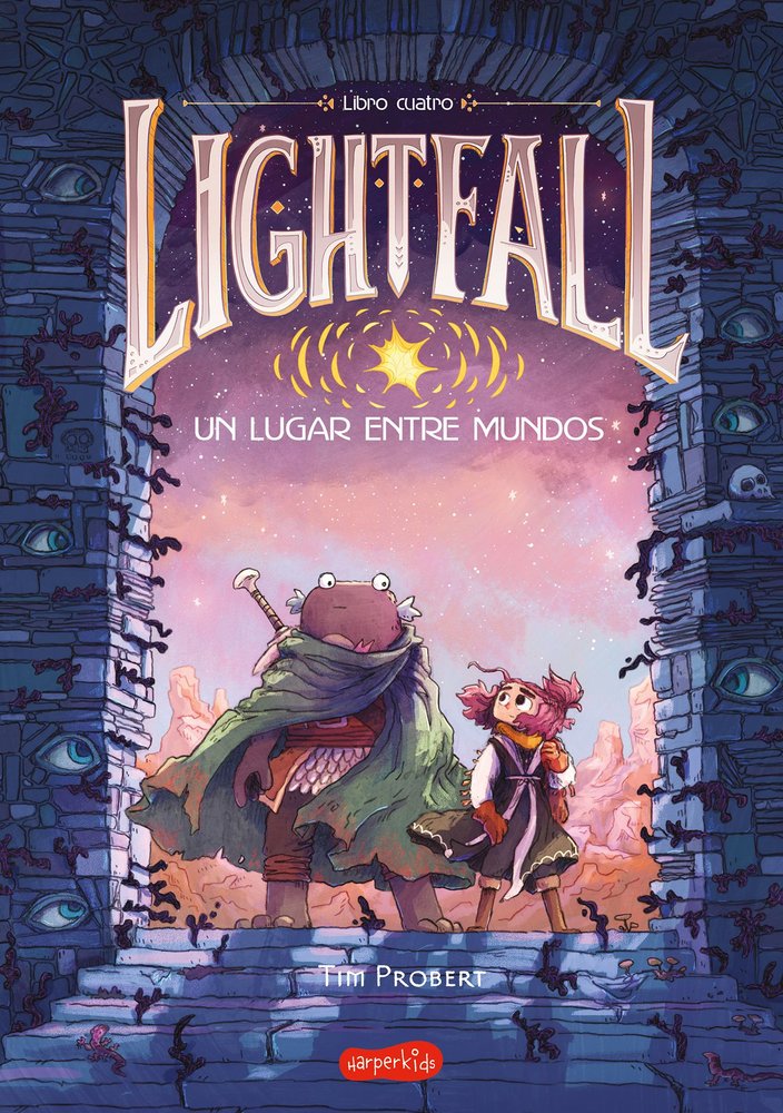 LIGHTFALL: UN LUGAR ENTRE MUNDOS (LIBRO 4), de PROBERT, TIM | portada del libro
