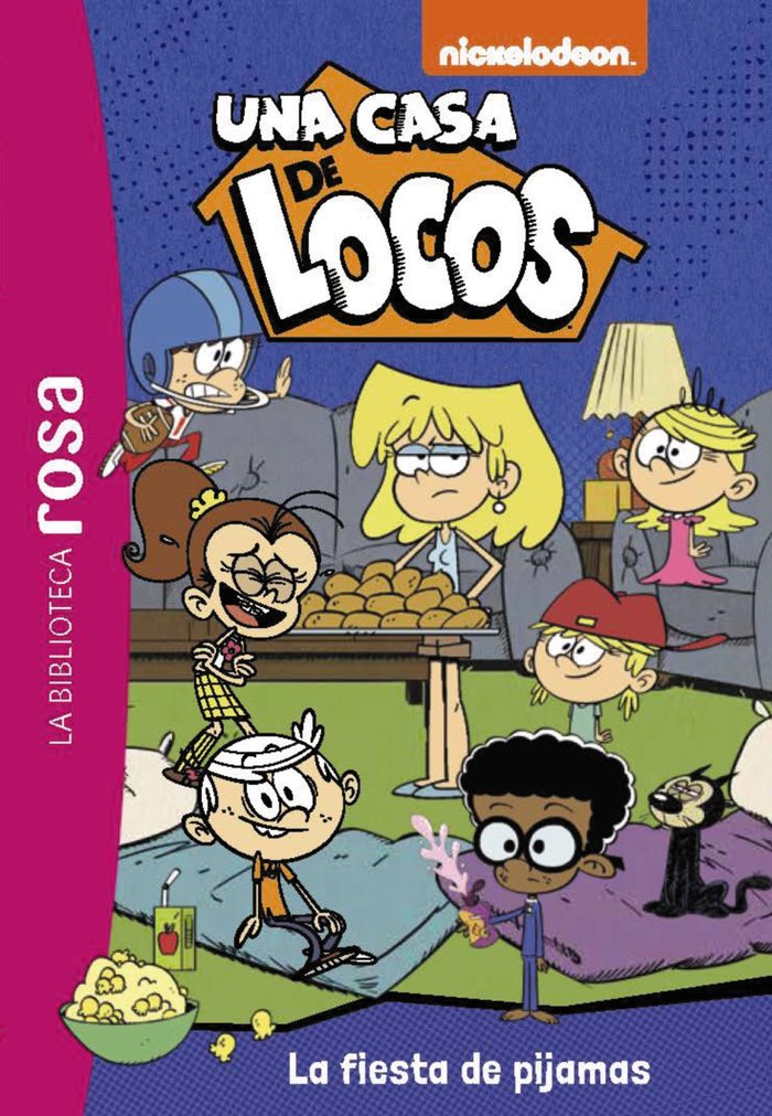LA BIBLIOTECA ROSA UNA CASA DE LOCOS 8 LA EXPOSICION ORAL, de VARIOS AUTORES | portada del libro