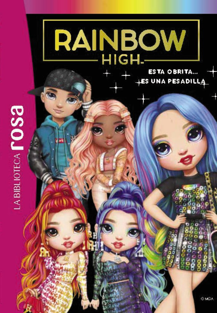 LA BIBLIOTECA ROSA RAINBOW HIGH 11 ESTA OBRITA... ES UNA, de VARIOS AUTORES | portada del libro
