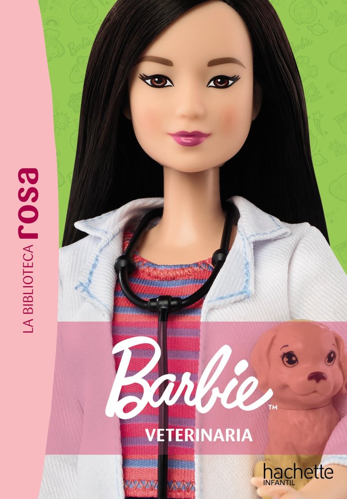 LA BIBLIOTECA ROSA BARBIE 2 SOY VETERINARIA, de VARIOS AUTORES | portada del libro