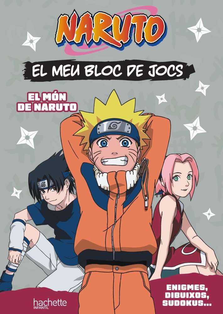 EL MEU BLOC DE JOCS NARUTO. EL MON DE NARUTO, de VARIOS AUTORES | portada del libro