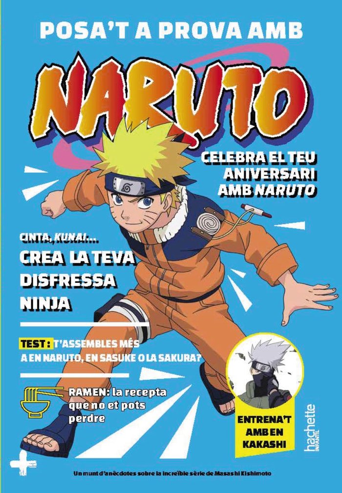 POSA'T A PROVA AMB NARUTO, de ROCHER, MATHIEU | portada del libro