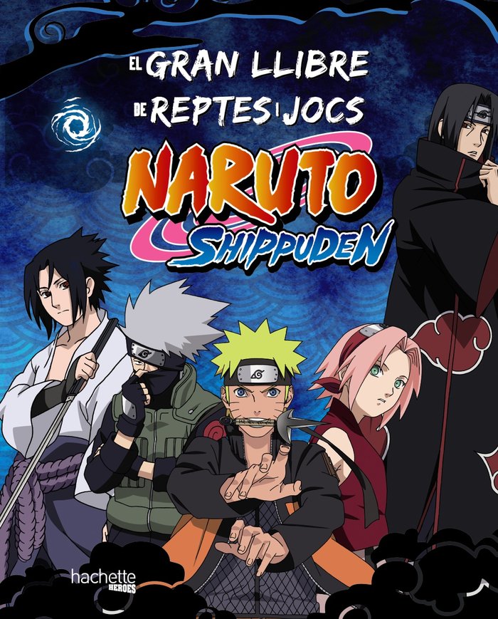 El gran llibre de reptes i jocs Naruto Shippuden, de VARIOS AUTORES | portada del libro