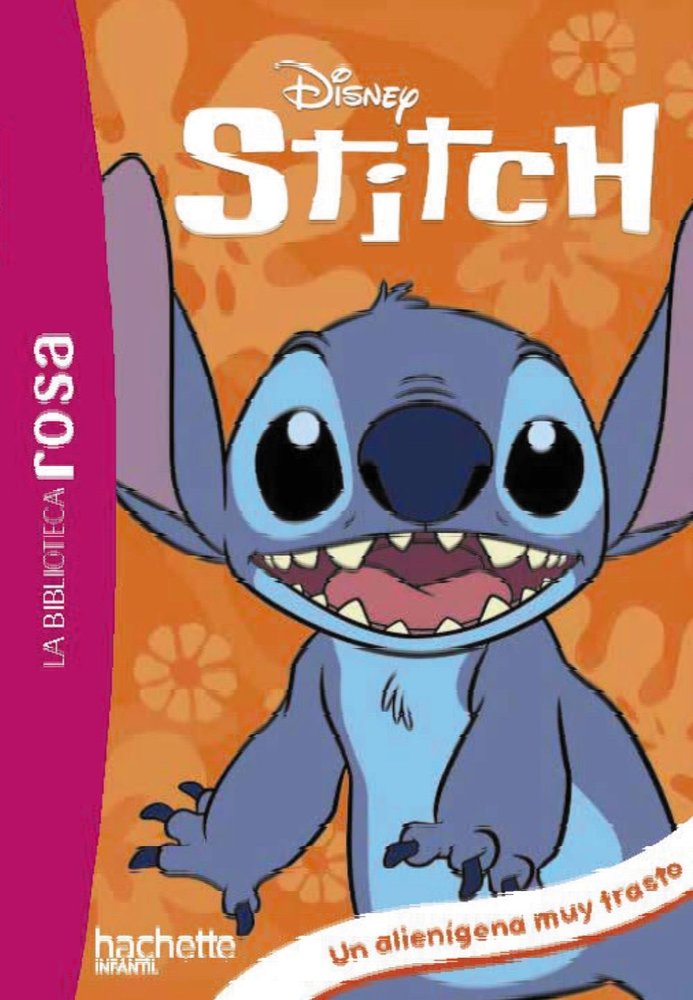 LA BIBLIOTECA ROSA STICH 1 UN ALIENIGENA MUY TRASTO, de DUVAL, THEO | portada del libro