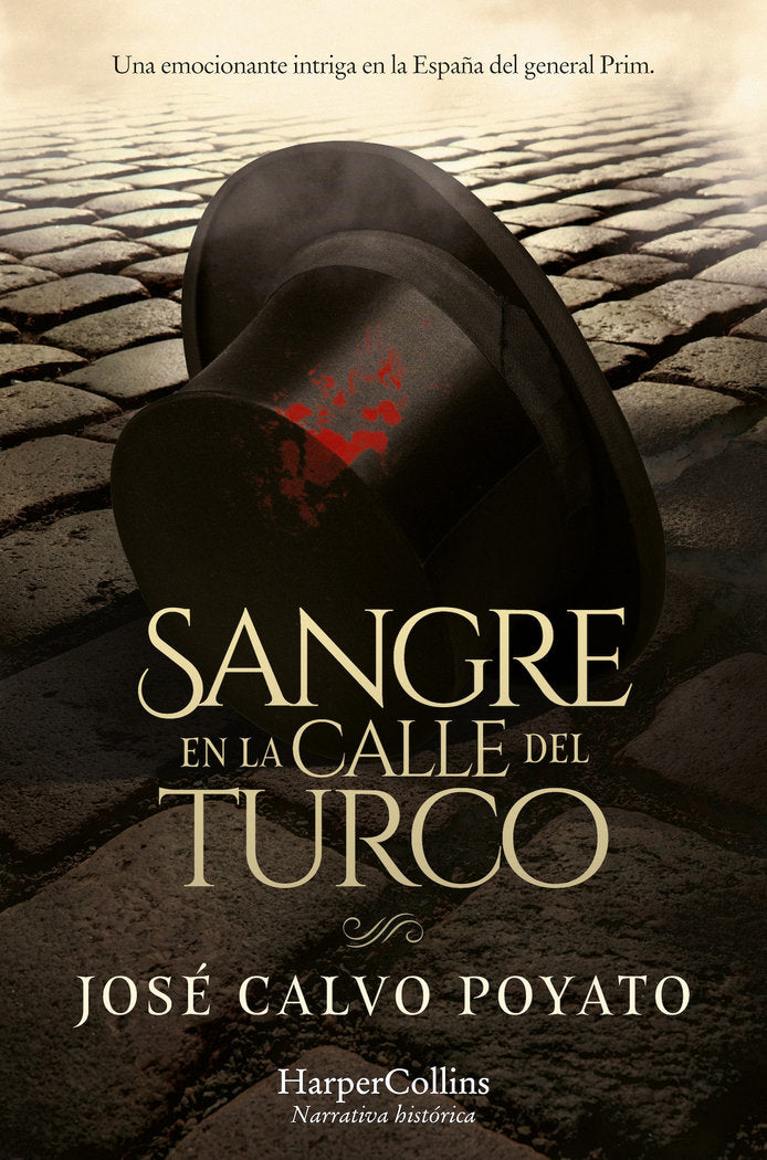 SANGRE EN LA CALLE DEL TURCO, de CALVO POYATO | portada del libro