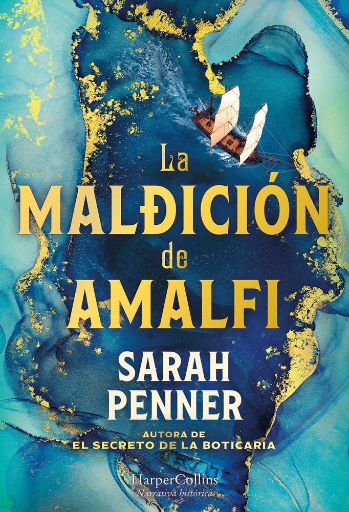 LA MALDICION DE AMALFI, de PENNER, SARAH | portada del libro