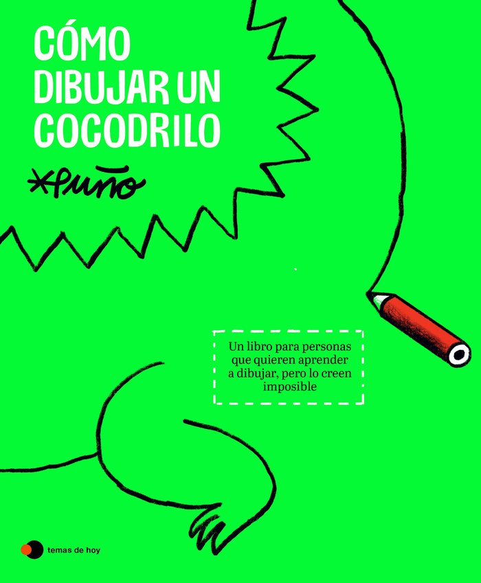 COMO DIBUJAR UN COCODRILO, de PUÑO | portada del libro