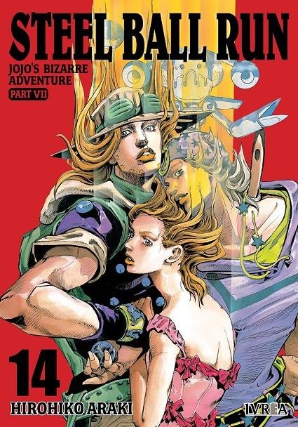 JOJO'S BIZARRE ADVENTURE PARTE 7 STEEL BALL RUN 14, de HIROHIKO ARAKI | portada del libro