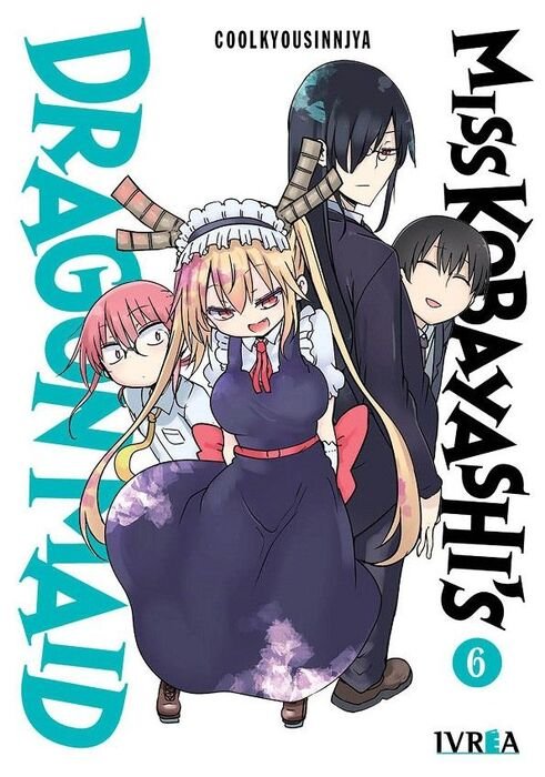 MISS KOBAYASHIS DRAGON MAID 6, de COOLKYOUSINNJYA | portada del libro