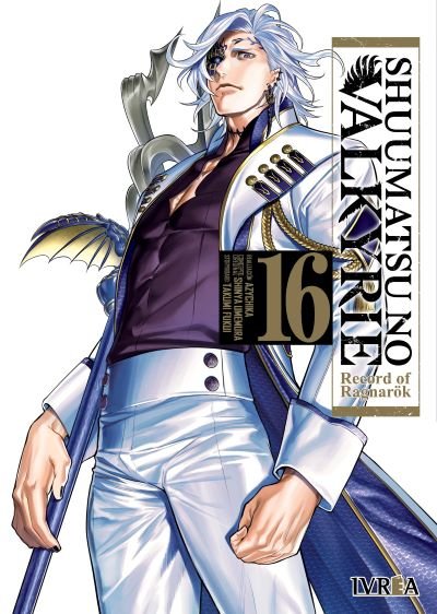 SHUUMATSU NO VALKYRIE RECORD OF RAGNAROK 16, de TAKUMI FUKUI | portada del libro