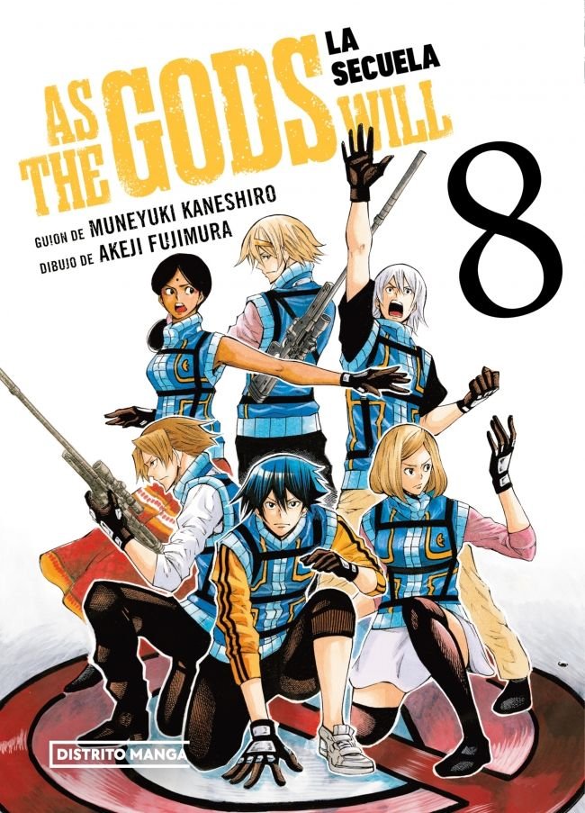 AS THE GODS WILL LA SECUELA 8, de MUNEYUKI KANESHIRO | portada del libro