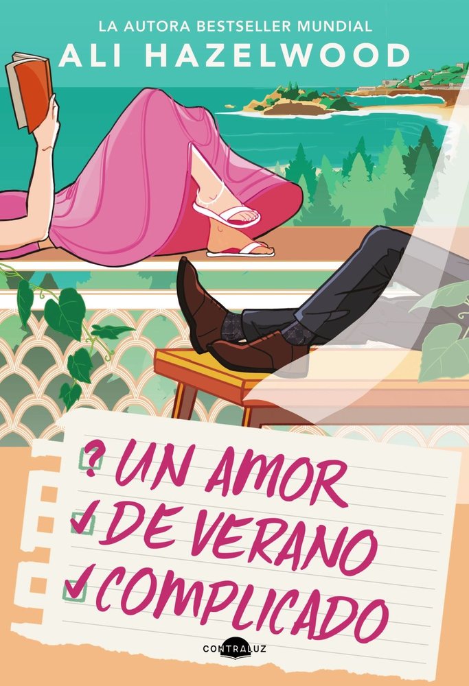 UN AMOR DE VERANO COMPLICADO, de HAZELWOOD, ALI | portada del libro