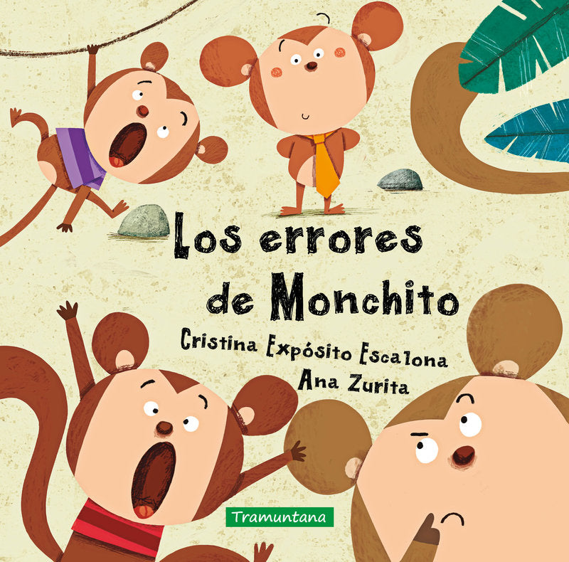 LOS ERRORES DE MONCHITO, de EXPOSITO ESCALONA, CRISTINA | portada del libro
