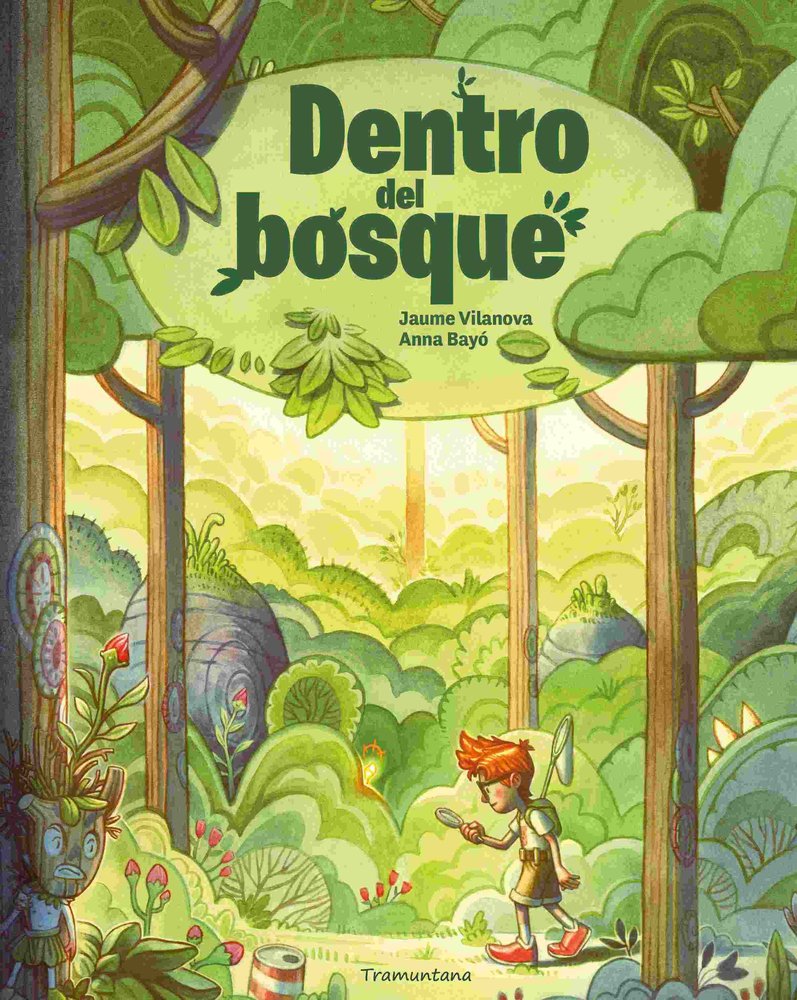 DENTRO DEL BOSQUE, de BAYO, ANNA | portada del libro