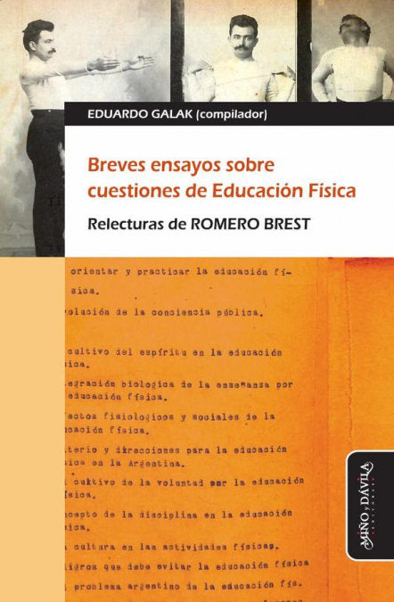 BREVES ENSAYOS SOBRE CUESTIONES DE EDUCACION FISICA, de GALAK, EDUARDO | portada del libro