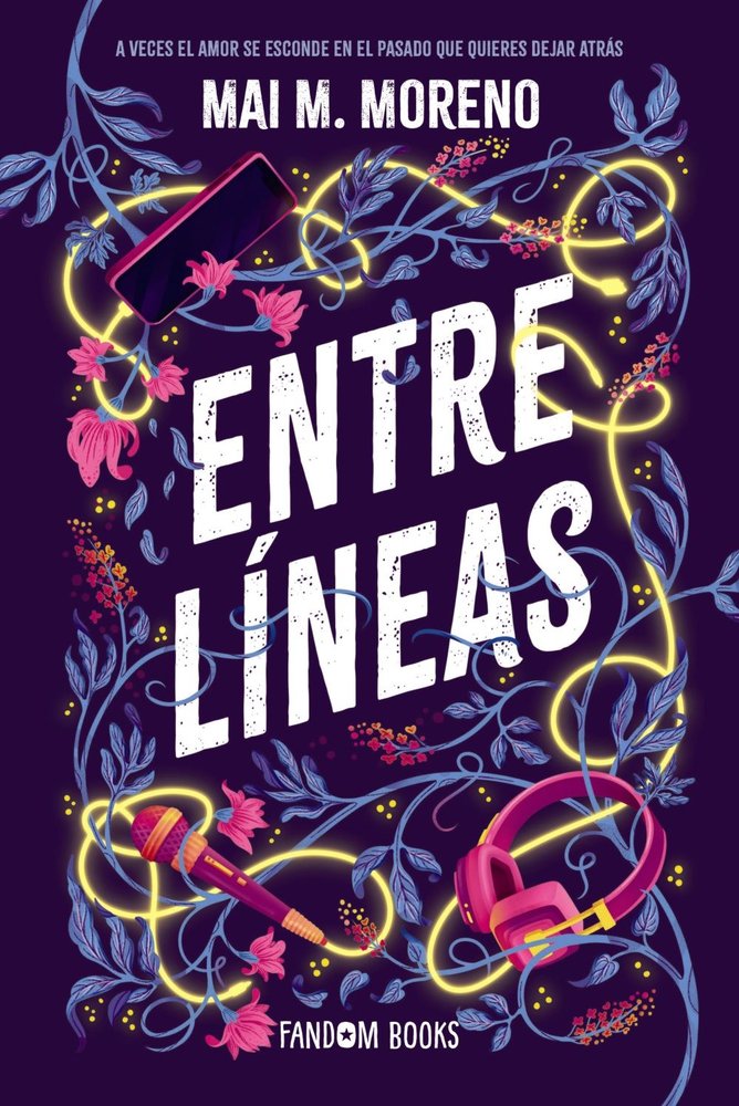 ENTRE LINEAS, de M. MORENO, MAI | portada del libro