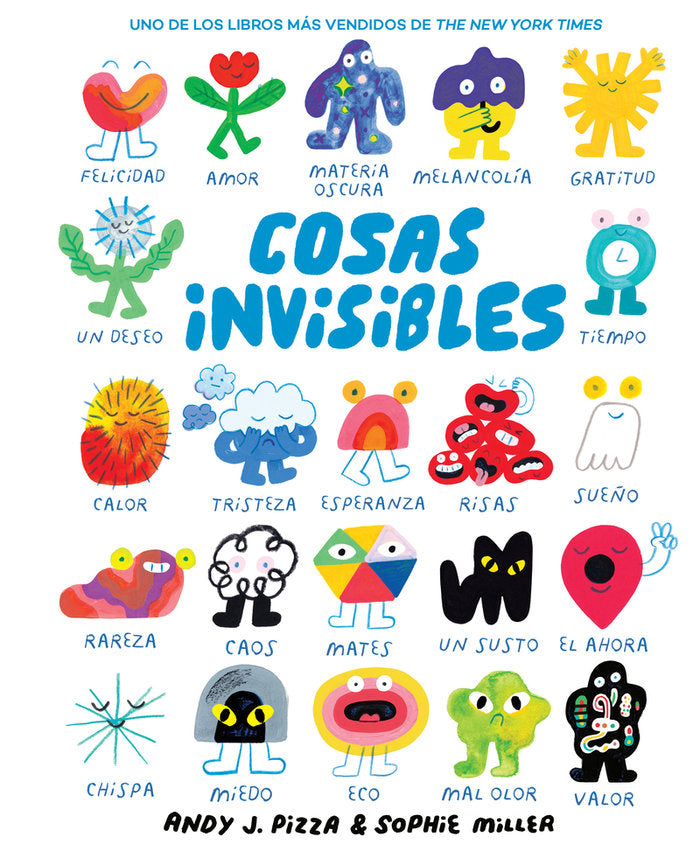 COSAS INVISIBLES, de J. PIZZA | portada del libro