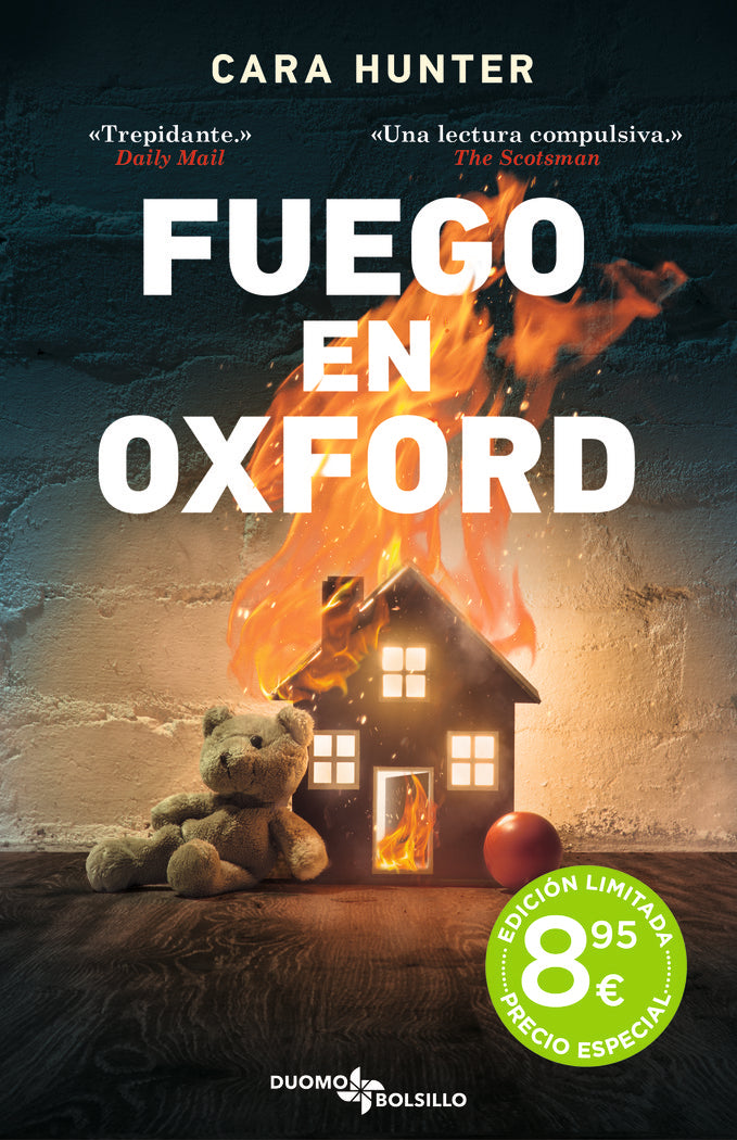 FUEGO EN OXFORD, de HUNTER, CARA | portada del libro