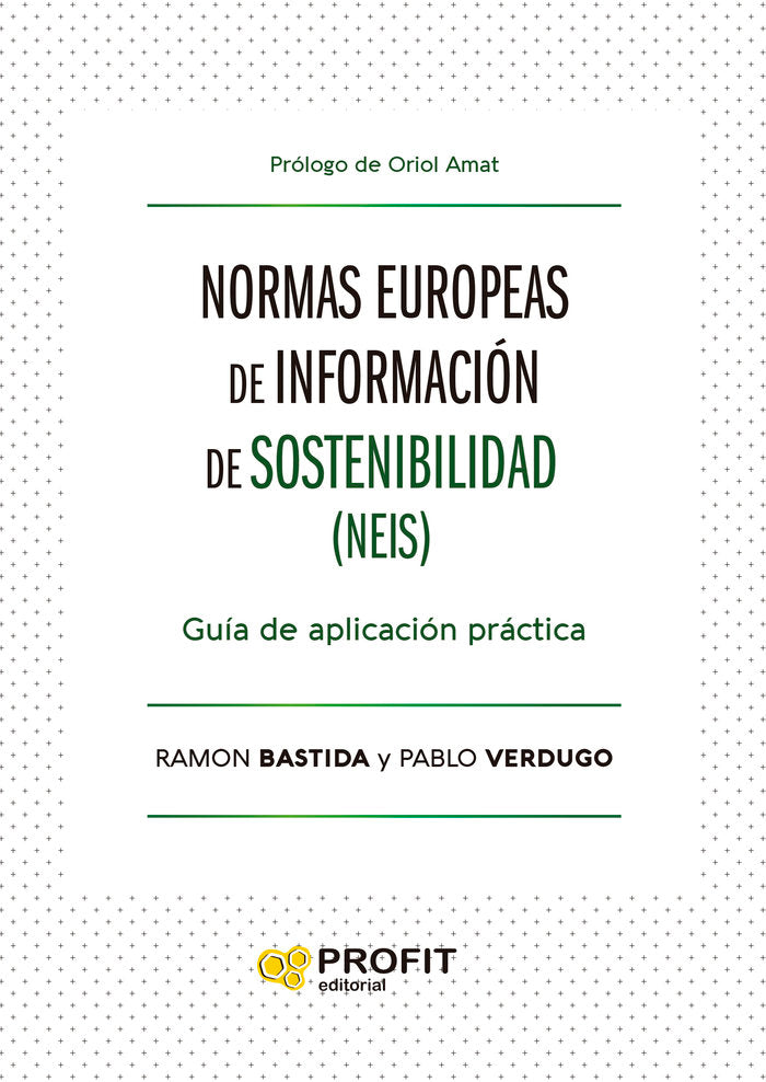 NORMAS EUROPEAS DE INFORMACION SOBRE SOSTENIBILIDAD (ESRS), de RAMON BASTIDA-VIALCANET Y PABLO VERDUGO | portada del libro