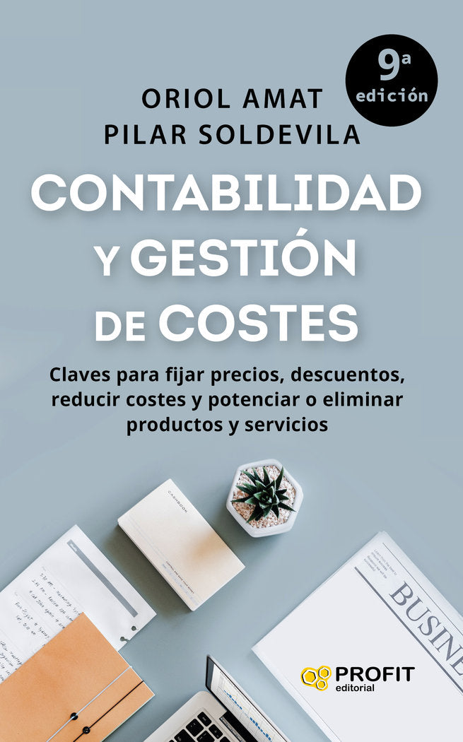 CONTABILIDAD Y GESTIÓN DE COSTES, de AMAT SALAS | portada del libro